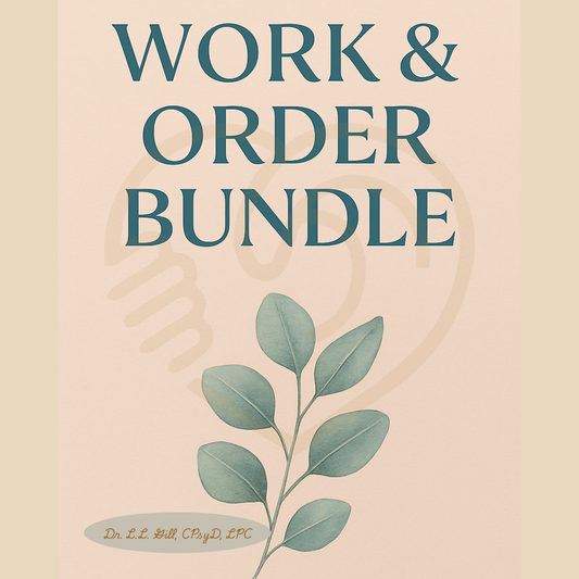Work & Order Bundle: Grace for the Day - Therapeutic LAE-LAH 